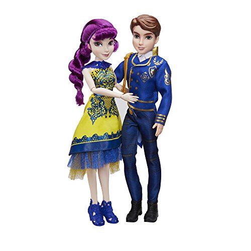 Disney Descendants D2 Movie Ben and Mal Fashion Doll