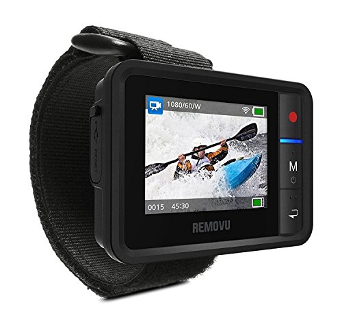 Removu REMOVU R1+ (Plus) Waterproof (IPX7) Wireless Remote Viewer and Controller for GoPro