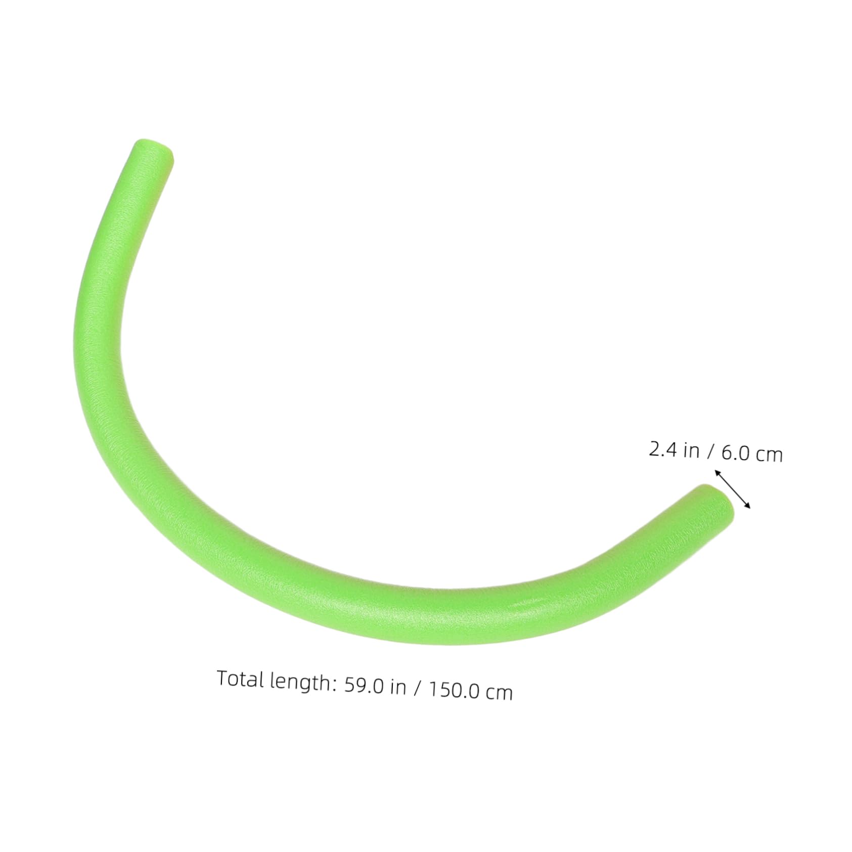 Cabilock 2pcs Jumbo Pool Noodles Bright Heavy Duty Foam Swim Noodles Game Stick Soft Pool for Team Building Outdoor Fun