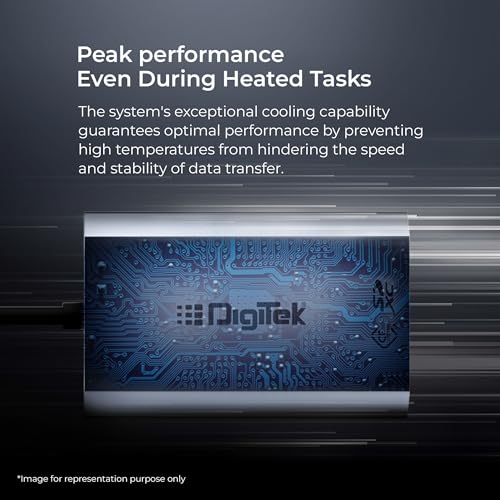 Image of DIGITEK (DCR-101 CFA) 2 in 2 Express Type A & SDXC USB 3.2 Card Reader, Support SD /SDHC /SDXC /UHS-I /UHS II Cards, Support Mac OS, iPad OS, Window, Android, Linux & Harmony, Bidirectional Data Transfer