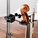 XIUOYN Violin Hanger Hook for Microphone or Sheet Music Stand Secure Holder for Violin and Viola in Homes or Stage Performances