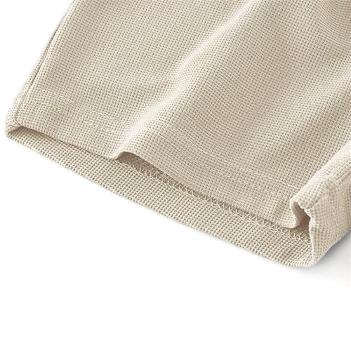 Kids Boys Stylish Sport Shorts Pull on Solid Color Bermuda Summer Casual Pants Youth Boys Light Cool Soccer Shorts2