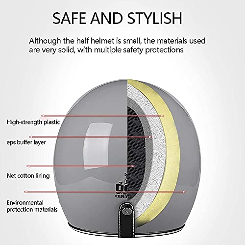 Casco da motociclista a mezzo casco, Caschi jet e