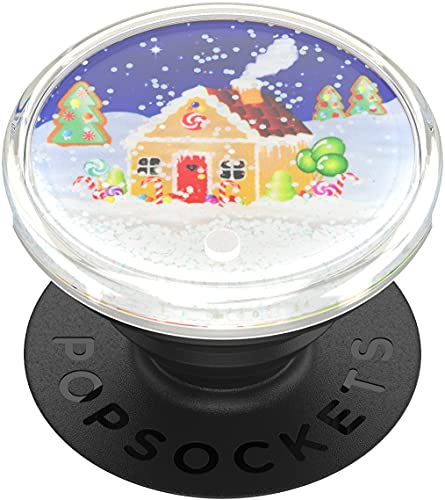 PopSockets PopGrip - Expanding Stand and Grip with Swappable Top - Tidepool Candy Cane Lane