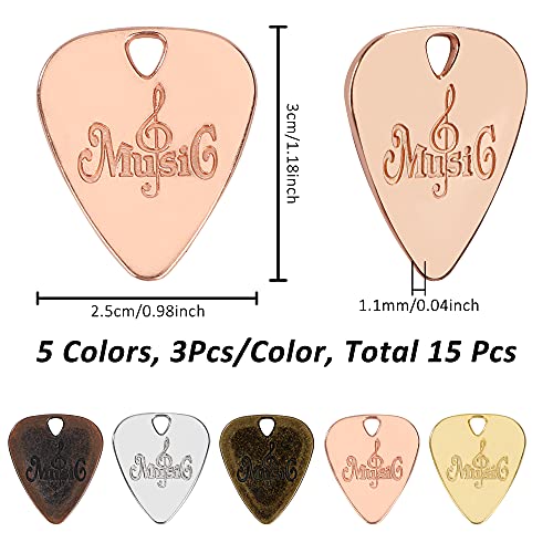 Guitares Médiators Créatif Médiators en Métal Médiators en Alliage de Zinc Plectres pour Guitare Acoustique, Guitare… - Les Beatles, Paul McCartney, John Lennon, RIngo Starr, George Harrison Guitares Médiators Créatif Médiators en Métal Médiators en Alliage de Zinc Plectres pour Guitare Acoustique, Guitare… – Image 8