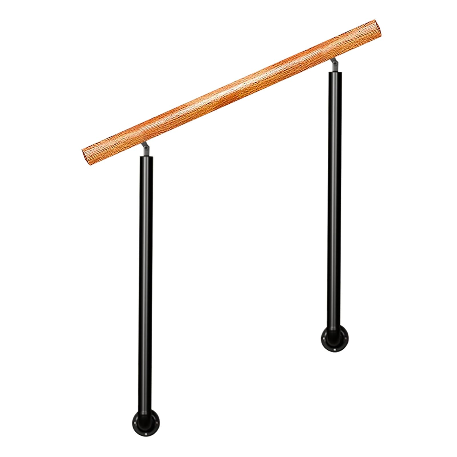 Rampe d'escalier industrielle réglable pour sécuriser les marches du jardin