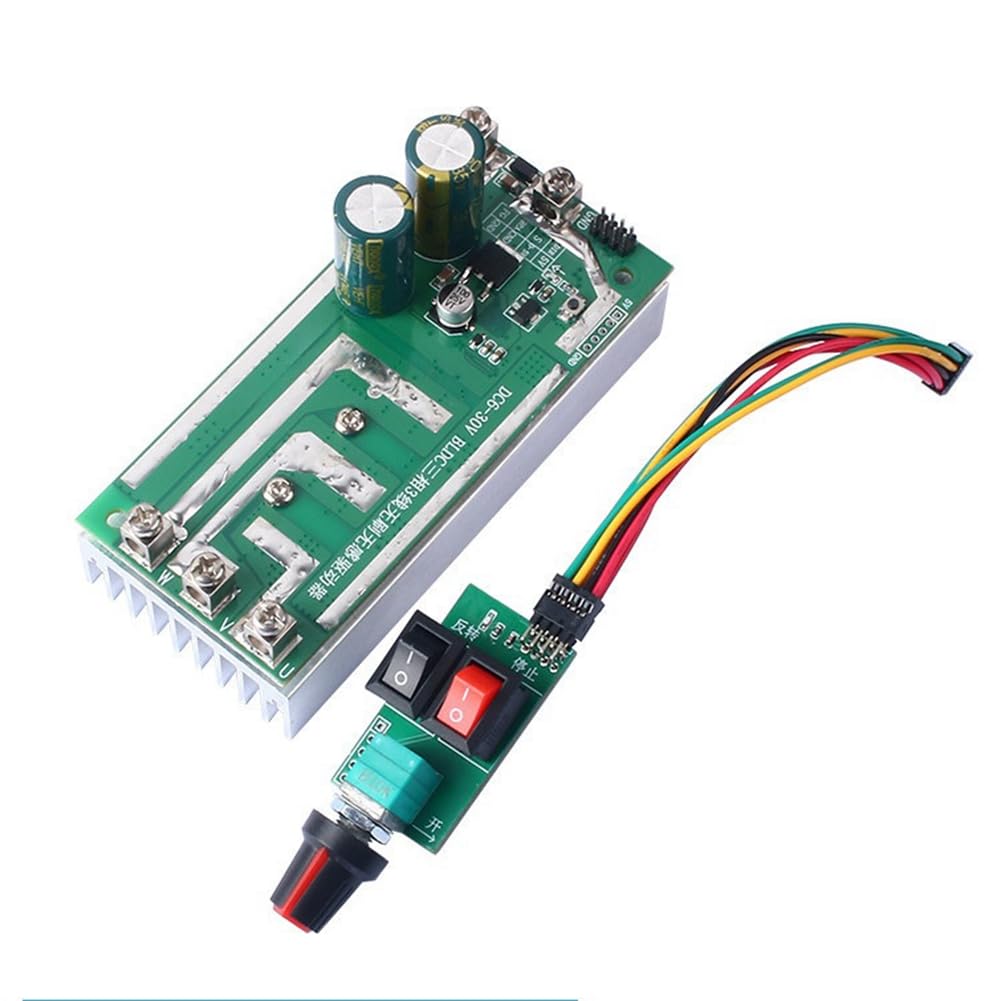UDSKNV[KSL High-Power 30V 750W BLDC DC Motor Controller 12V/24V Sensorless Driver Board for Brushless DC Motors& DIY Robots