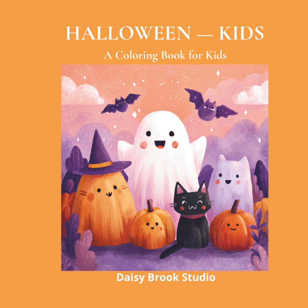 Halloween: A Coloring Book for Kids (Kids Coloring Books)