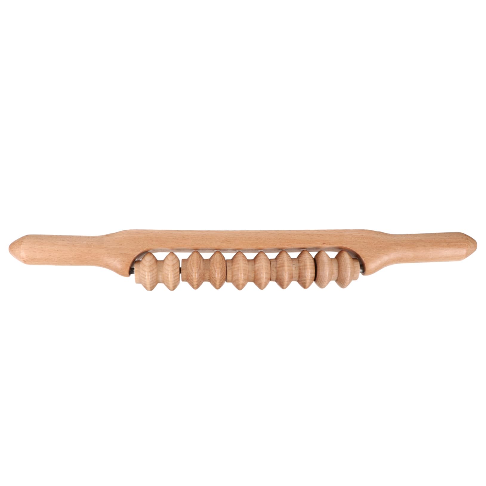 Rodillo de Masaje de Madera para Aumentar la Flexibilidad y Reducir la Fatiga, Herramienta para Hombros y Piel, Adecuado para Deportistas y Atletas