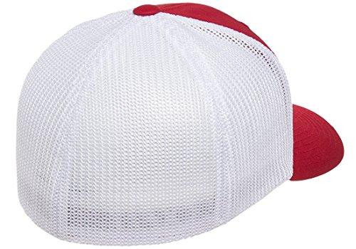 Image of Flexfit Two-Tone Stretch Mesh Fitted Cap Hat