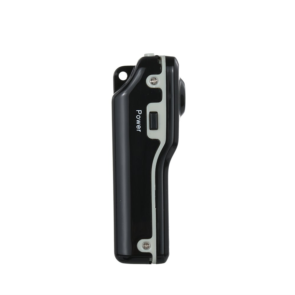 Enregistreur vidéo numérique portable Mini moniteur DV Micro caméra de poche parfaite pour la maison et le bureau Noir