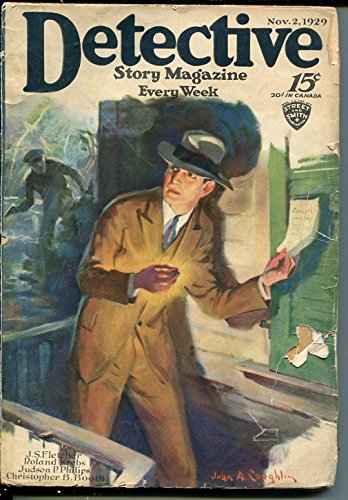 12water stories magazine 冬号 No.2 DETECTIVE STORY MAGAZINE-NOV 2 1929-FLETCHER-PHILLIPS-KREBS