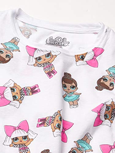 L.O.L. Surprise! Girls 2-Piece Short Sleeve Tee & Long Sleeve T-Shirt Bundle Set - Girls Sizes 4-162