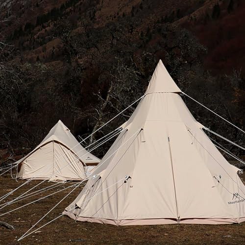 Carpa instantánea para 4 personas con piso y diseño tipi miniatura 6