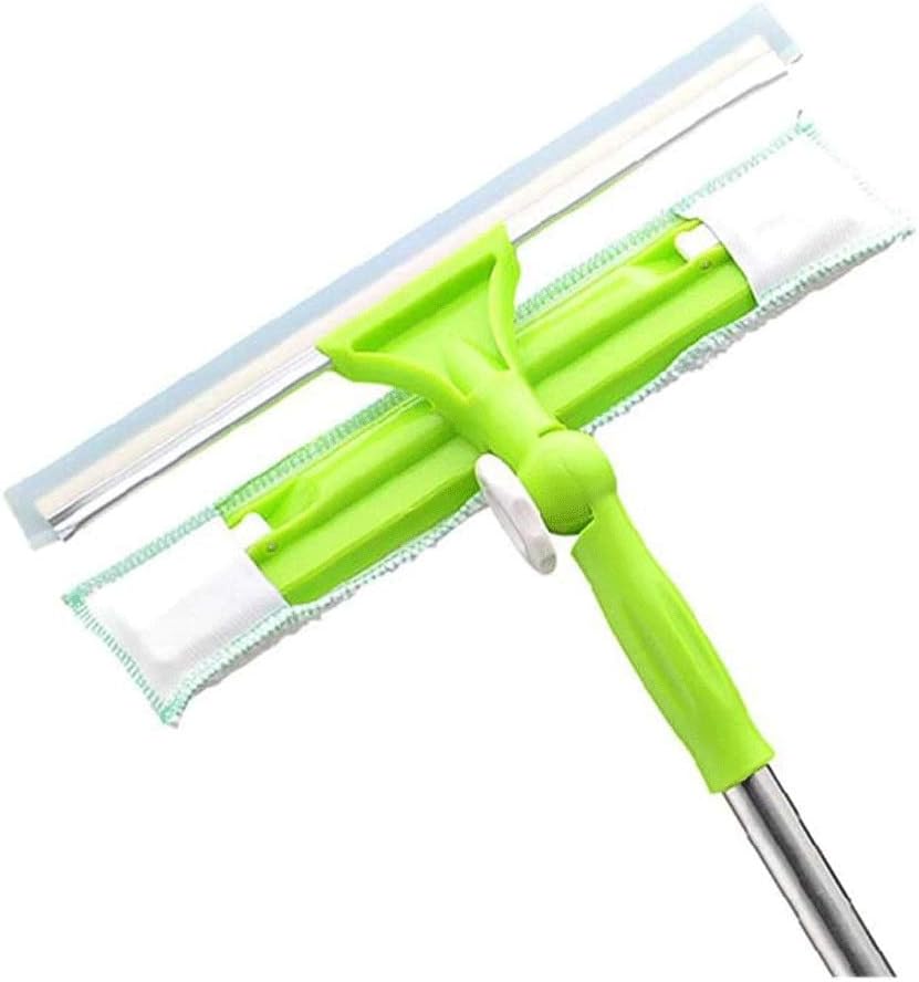 HBJWOV Professional Microfiber Mop for Hardwood, Laminate, Tile Floor Cleaning, Stainless Steel Telescopic Handle
