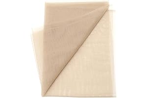 Make Lace Wigs with Transparent Lace Net Material, 43" x 18"