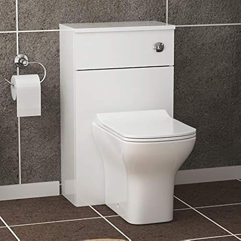 Royal Bathrooms Qubix Back to Wall Toilet Set Cover