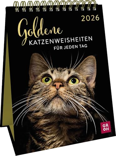 Wochenkalender 2026: Goldene Katzenweisheiten für jeden Tag...