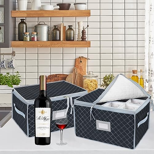 VERONLY Wine Glass Storage Set