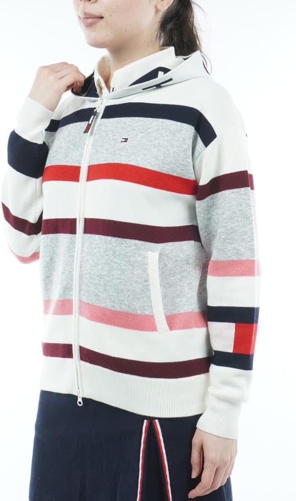 トミーヒルフィガー　ゴルフ　白パーカー　 Hilfi トミーヒルフィガー ゴルフ 白パーカー Hilfi トミーヒルフィガー