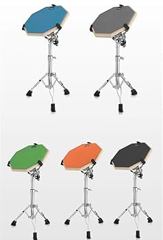 Amazon | ドラム練習パッド 12インチ トレーニング用 スタンド