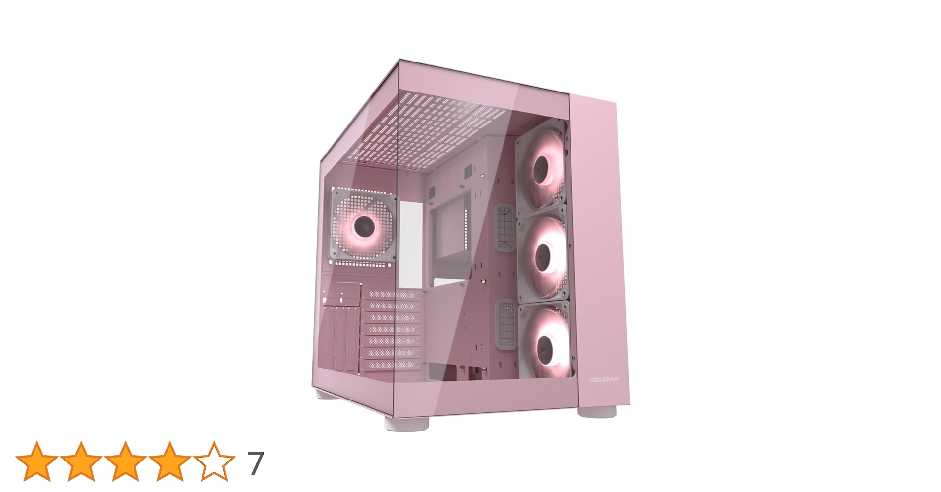 Amazon.co.jp: COUGAR FV150 RGB Pink Dual Chamber Design