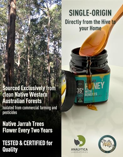 Raw Jarrah Honey TA35+ MGO 2000+ 8.8oz miniatura 6