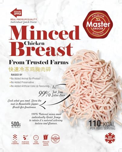 Master Grocer 99% Extra Lean Minced Chicken Breast 500 g- Frozen