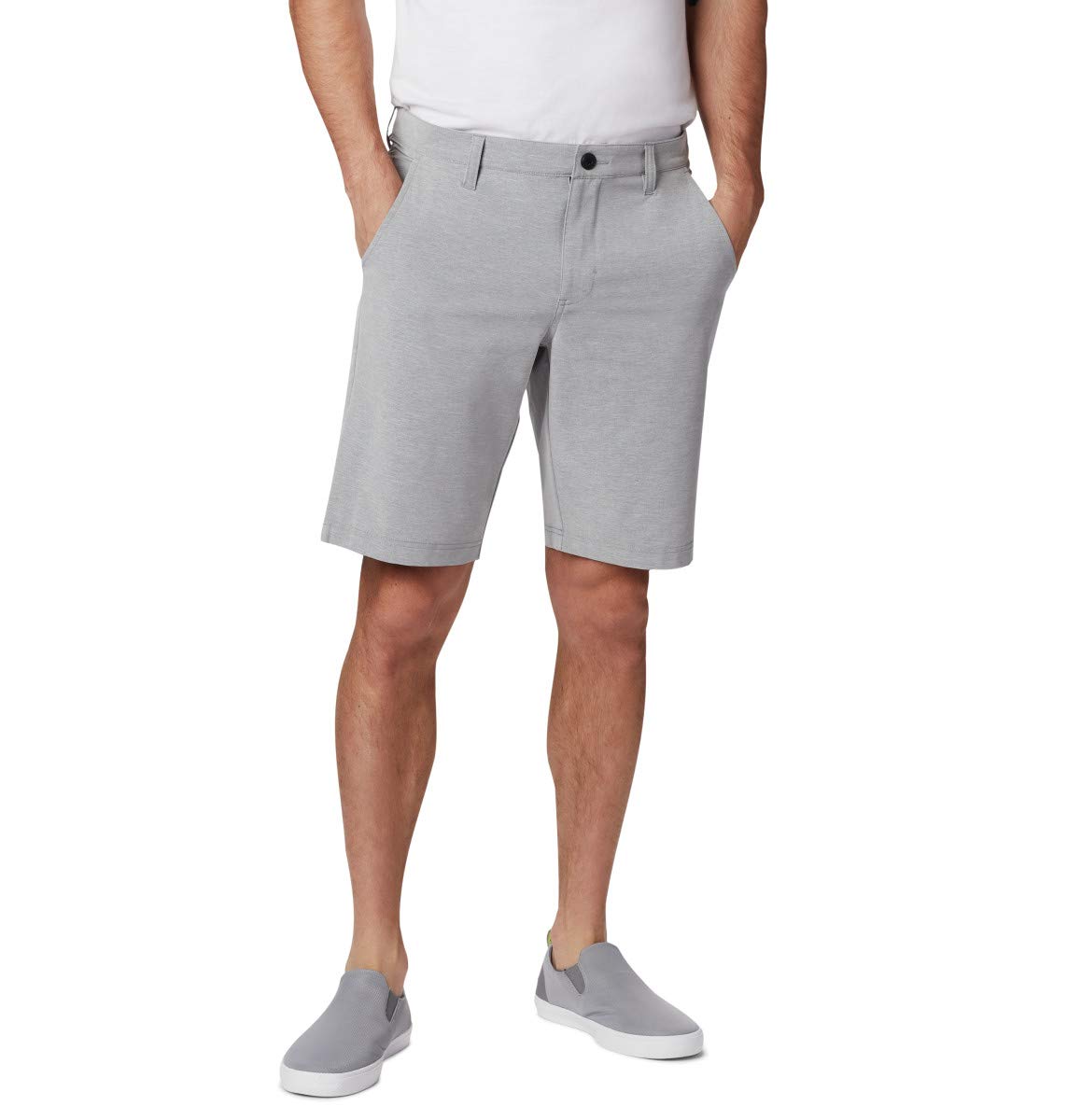 Columbia Men's Slack Tide Short, Black Heather, 48x10