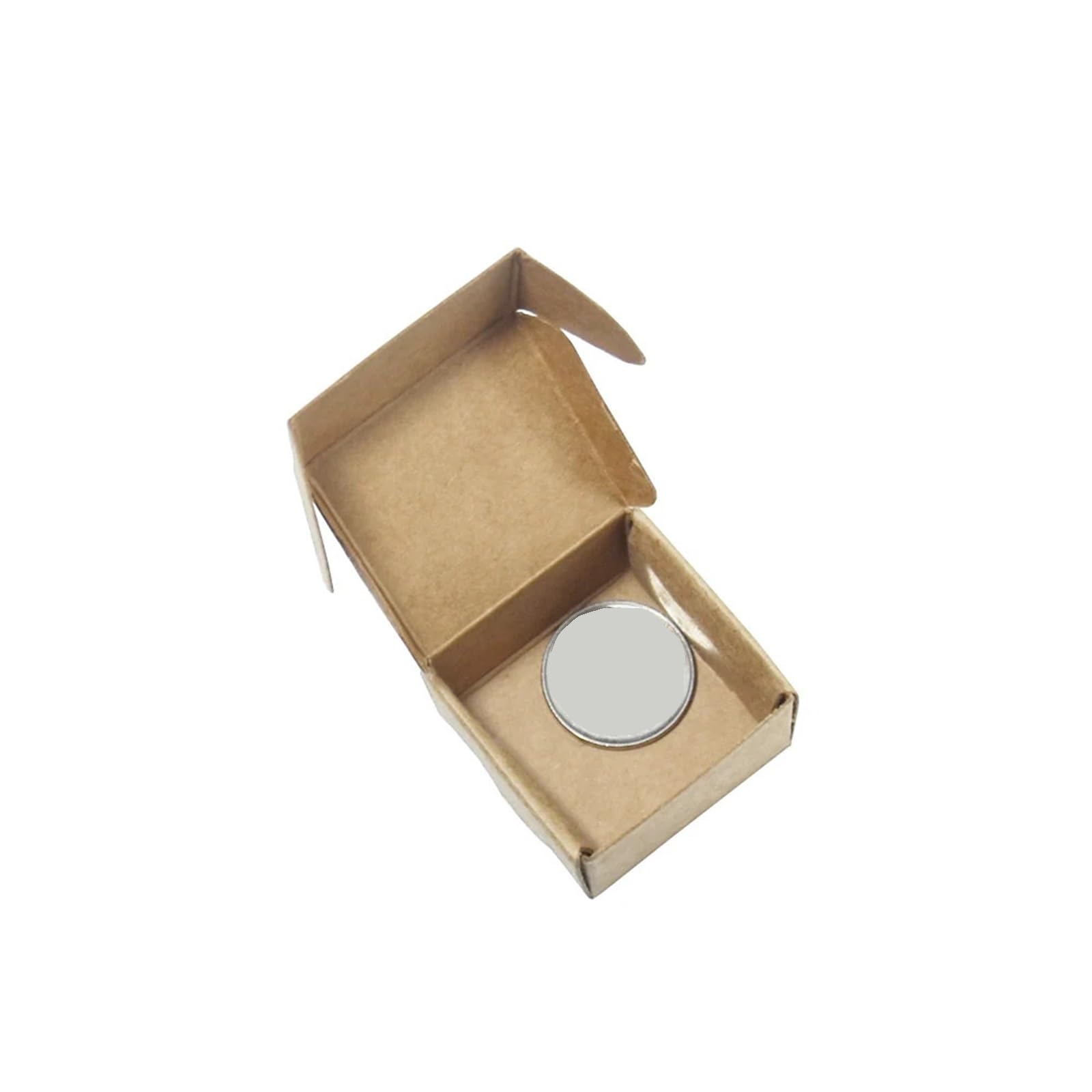 Mini scatola di carta Kraft da 30 pezzi Per Il Trasporto E L'imballaggio | Confezione di decorazioni for orecchini e anelli for feste. Piccole scatole di cartone