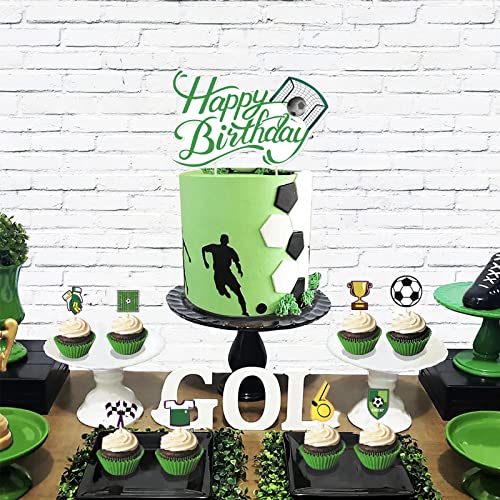 Basetousual Torta Decor per Feste di Calcio,25
