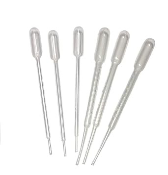 Transfer or Dropper Pipet 1 and 3 ml Combo 200 Droppers Each Size, 400 Droppers/Case
