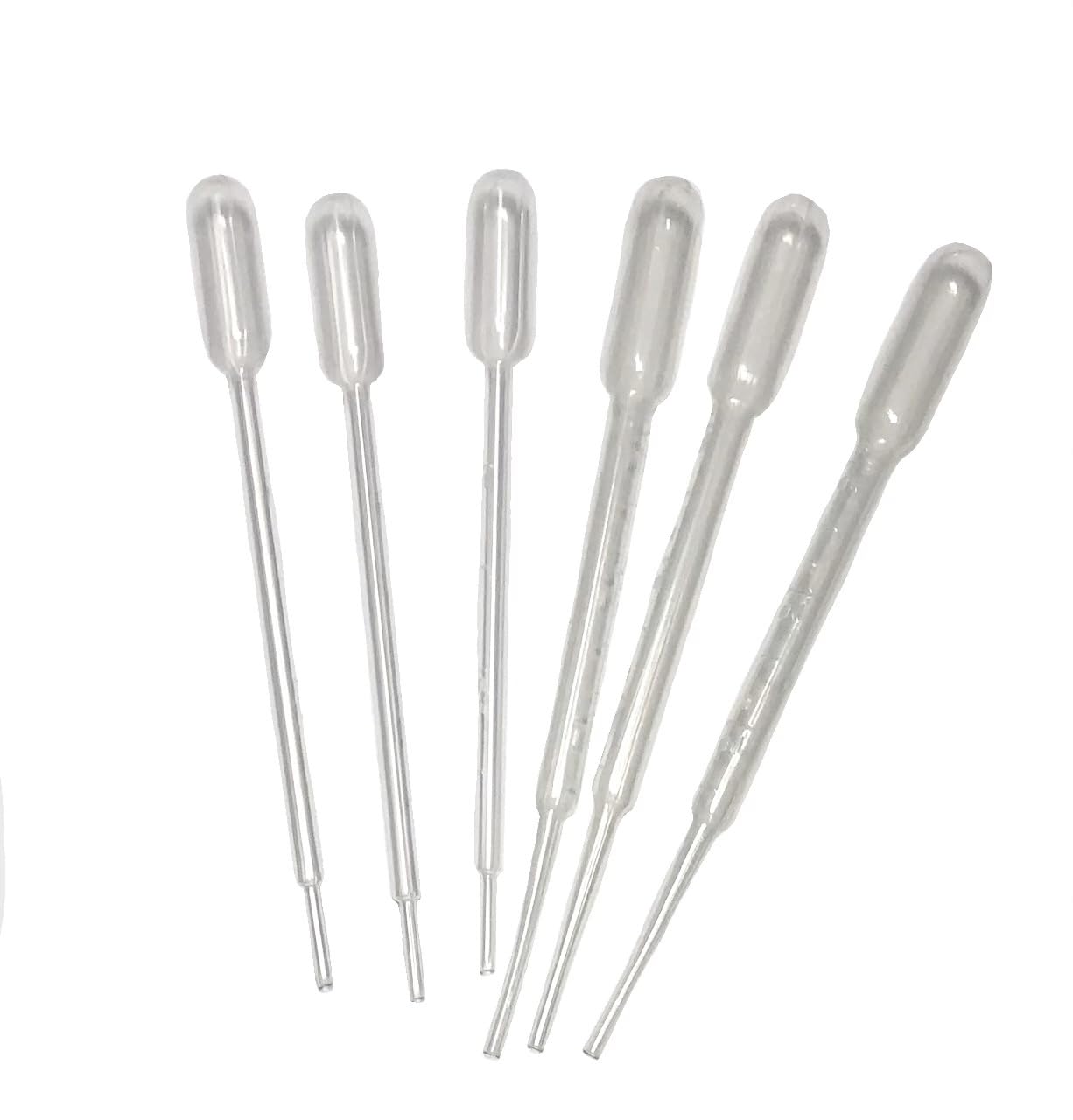 Transfer or Dropper pipet 1 and 3 ml Combo (200 droppers Each Size, 400 droppers/case)