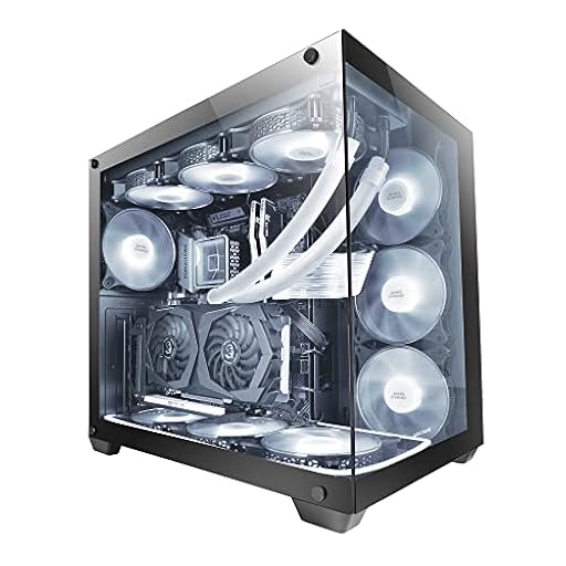 Mars Gaming MCV4, Torre Gaming Custom XXL E-ATX, Ventana Cristal Templado Lateral y Frontal Sin Marco, Estructura Modular Doble Cámara, Negro | Ya disponible en tu tienda friki favorita! En mundofriki.es!