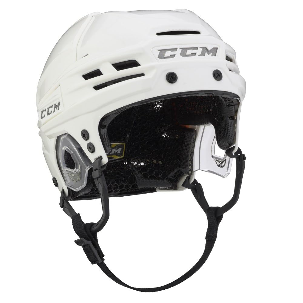 CCM SUPER Tacks X Senior WhiteL Casco da hockey su ghiaccio