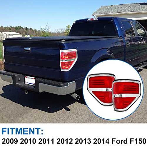 Telpo Tail Light Compatible With 2009-2014 Ford F-150 Pickup Truck Taillight Assembly (Driver And Passenger Side) #TOP5
