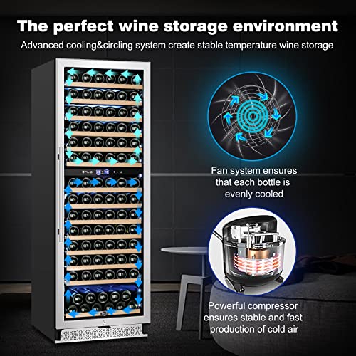 Stainless Steel Wine Cooler Refrigerator