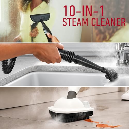 Image of Hoover Steam Fresh Combi 2 in 1 Multi-Surface Powerful Steam Mop & Detachable Handheld Vacuum Cleaner with 10 Accessories, Blue, 1Year Warranty (Blue)