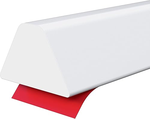 Risunpet Presa de agua plegable de ducha de 67 pulgadas, umbral de ducha, barrera de ducha, separación seca y húmeda, tapón de agua para cocina,