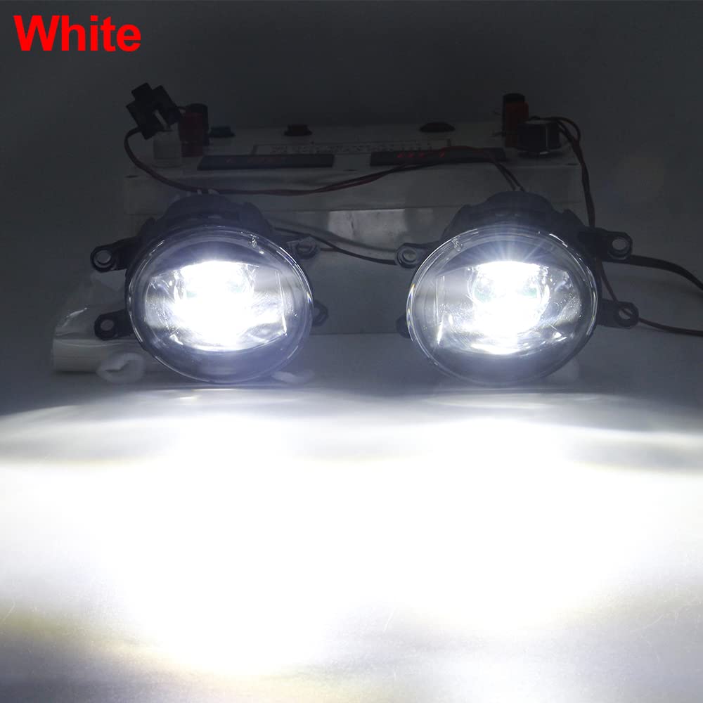 2 Sztuk Mgły światła Montaż 30W Samochodu Przedni Zderzak Led Lampa Przeciwmgielna Drl H11 12V Dla Toyota Empea (mcr3_, Acr3_, Clr3_) 2000-2006