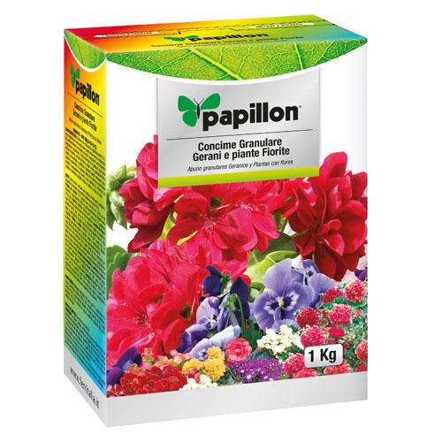 Preisvergleich Produktbild Korn Papillon "Geranien und Gründüngung 1 kg