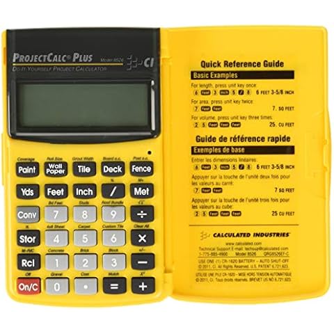 CALCULATED INDUSTRIES, Project Calc Plus Mx, CD Cover