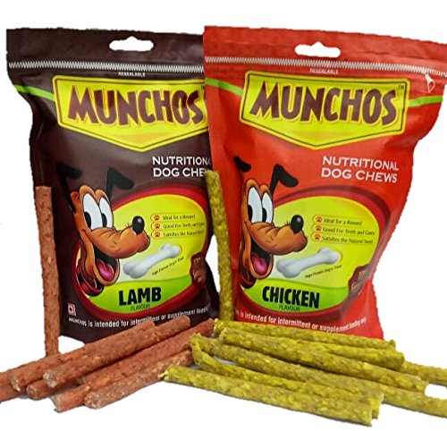 Munchos Combo Offer Chicken Sticks for Dogs 450gm + Lamb Sticks 450gm (Pack of 2) (B07DCT3Z5B) Amazon Price History, Amazon Price Tracker