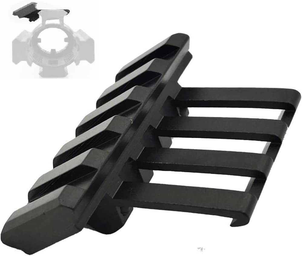 WINFREE Tactical 30 Degree Picatinny Offset Rail Mount with 5 Slots Rifle Scope Mount Base for 20mm Rifle Mounting for Picatinny Weaver for Light, Scopes etc