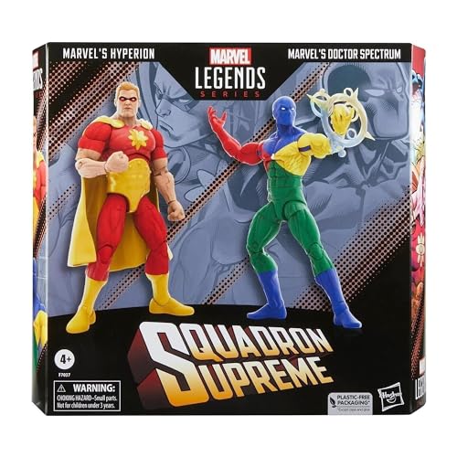 Marvel HSBF70375L0 Squadron Supreme Legends Pack Of 2 Hyperion Doctor Spectrum 6-Inch Action Figures thumb #7