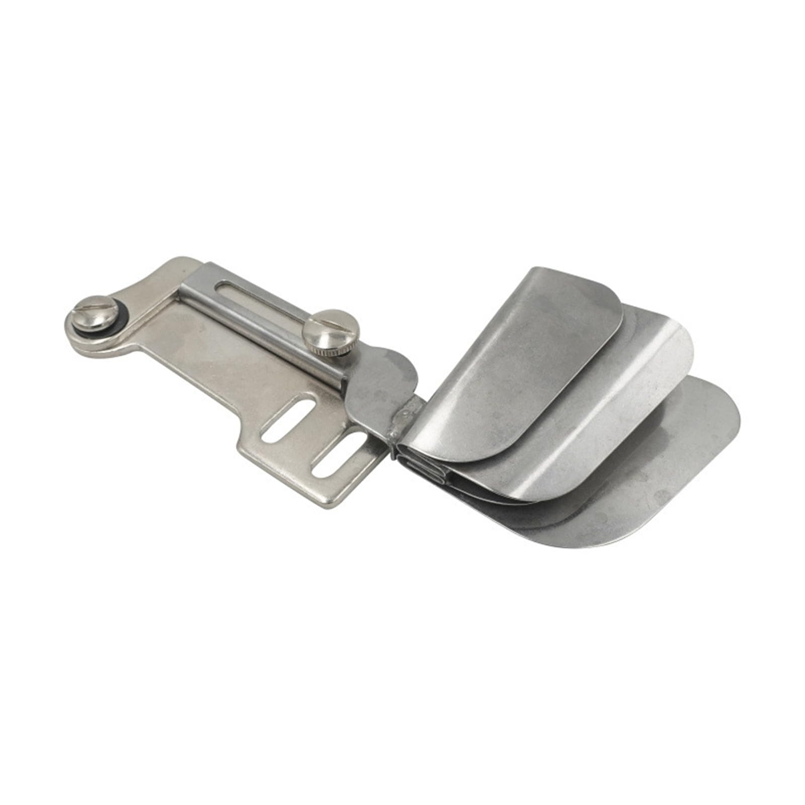 Layer Seaming Curling Foot Attachment Industrial Sewing Machine Hemming Crimper Foot for Patchwork and Quilting Folding Hemming Crimper