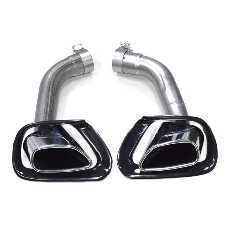 Embouts d'échappement pour BMW X5 E70 V8 2007-2010 silencieux silver