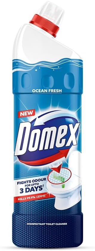 Fresh Guard Disinfectant Toilet Cleaner Liquid|| Ocean Fresh|| 1 L| Freshness for 100 Flushes