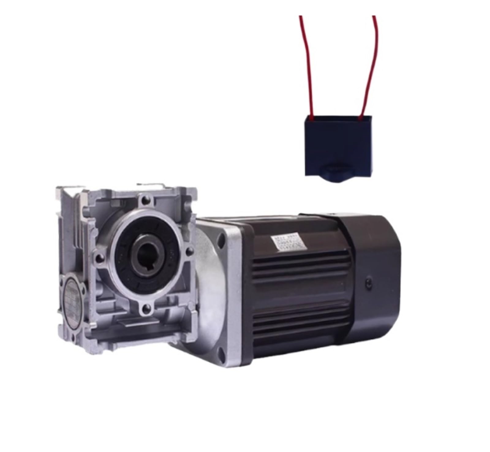 Motor asíncrono de engranaje CA RV030 helicoidal orificio salida Control velocidad 1,4 cm 120W y Capac 220V/110V/380V(1-40K (0-33 rpm))