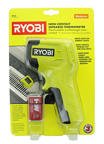Thermomètre infrarouge Ryobi IR002 pour points chauds et froids